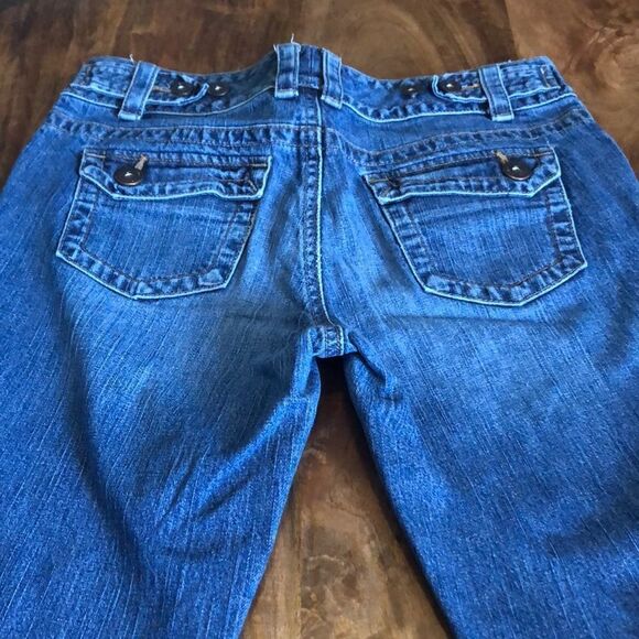 Eddie Bauer 5-pocket bootcut jeans size 4R - Picture 1 of 10